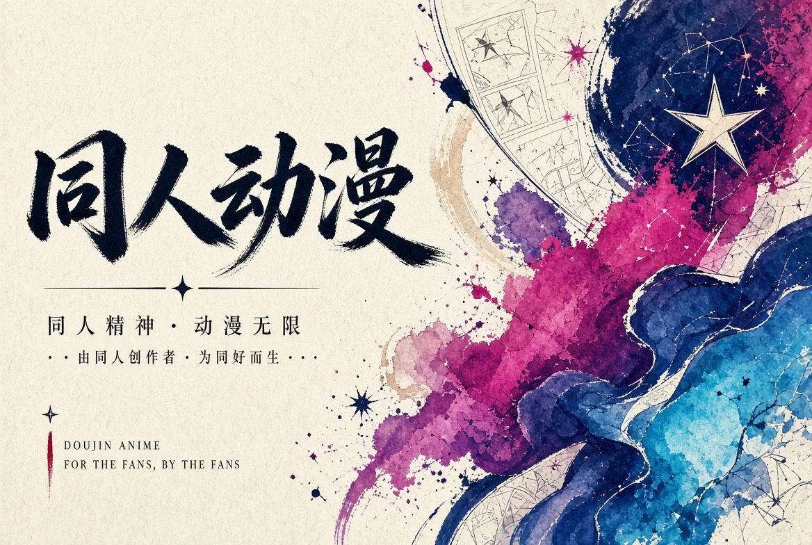 关于同人动漫栏目主题视觉